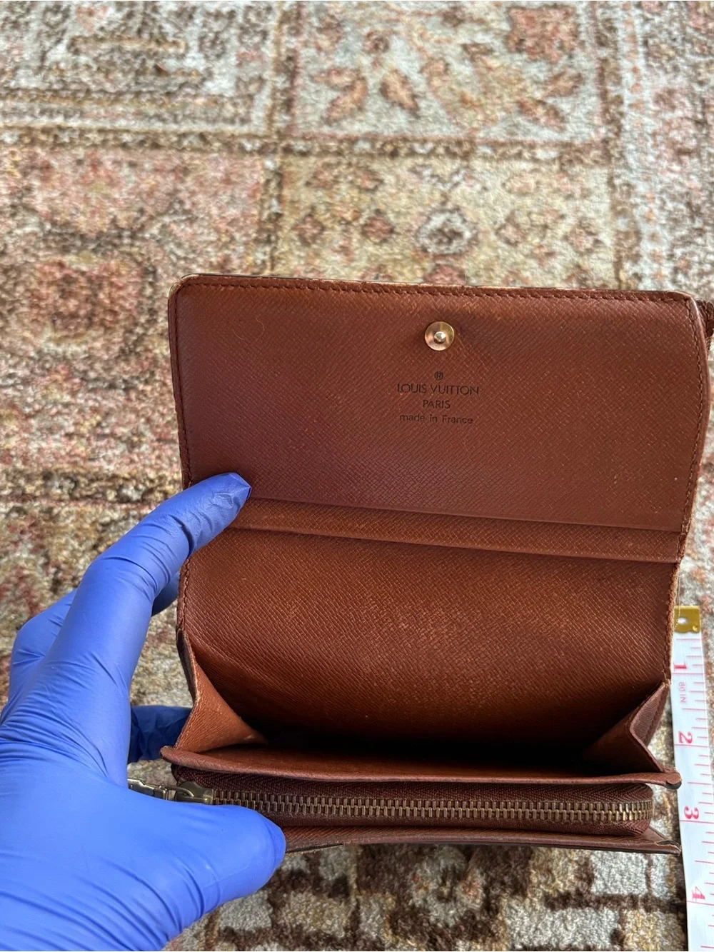 Louis Vuitton Monogram Continental Wallet in Brown